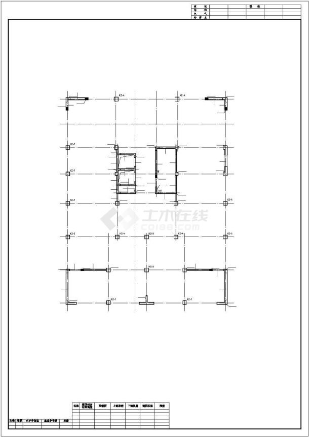 某12层框剪商品住宅结构设计图-图二