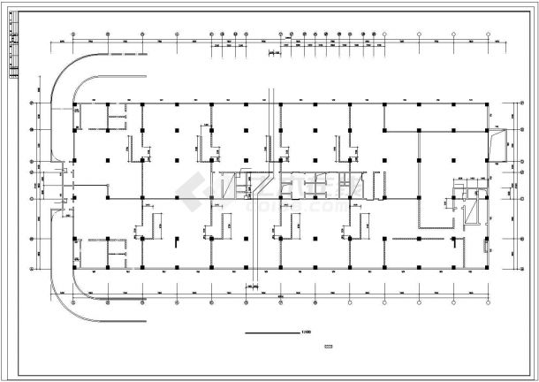 某附建式六级人防工程结构设计图-图二