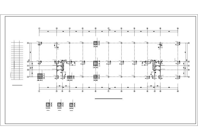 成都某16层框剪商住楼结构设计图_图1