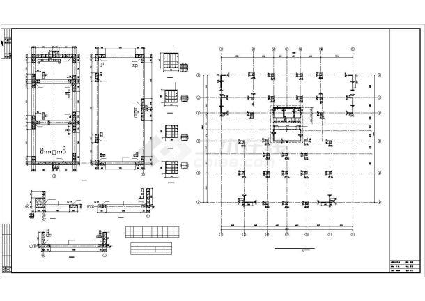雅安市某高校18层框剪公寓结构设计图-图二