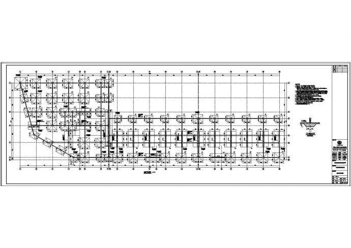 【河南】某药业厂综合楼结构设计图纸_图1