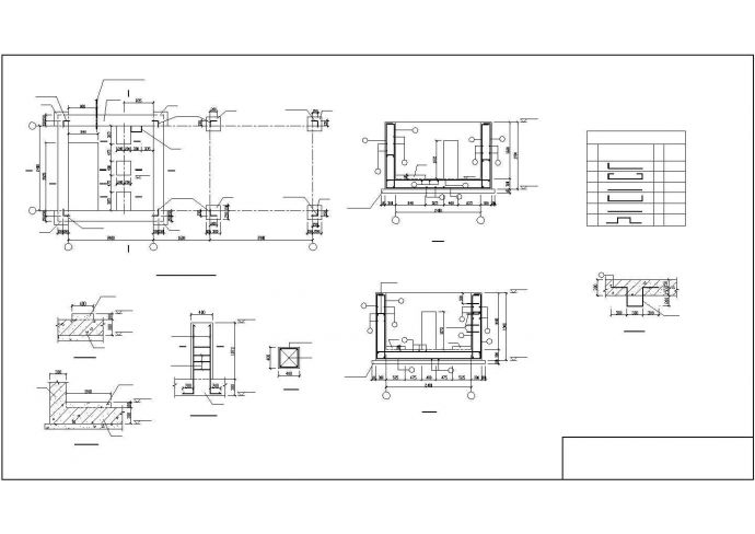 某灰库室外钢结构电梯及钢梯建筑结构全套施工图_图1