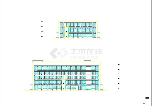 某社区卫生服务中心建设项目建筑施工图（框架结构 含设计说明）-图二