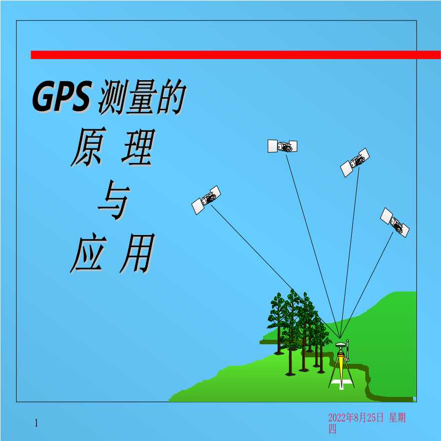 工程测量-GPS测量的原理与应用PPT课件.ppt-图一