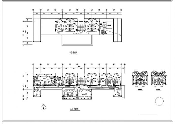 某二层综合楼电气设计施工图（共8张）_图1