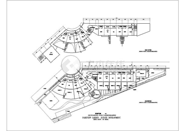 【江西省】某地三层幼儿园建筑平面图-图一