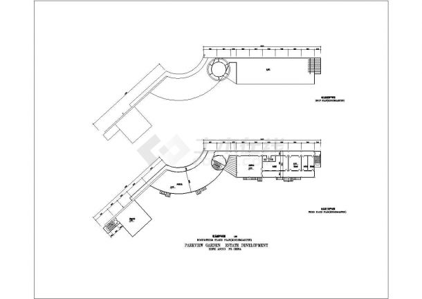 【江西省】某地三层幼儿园建筑平面图-图二