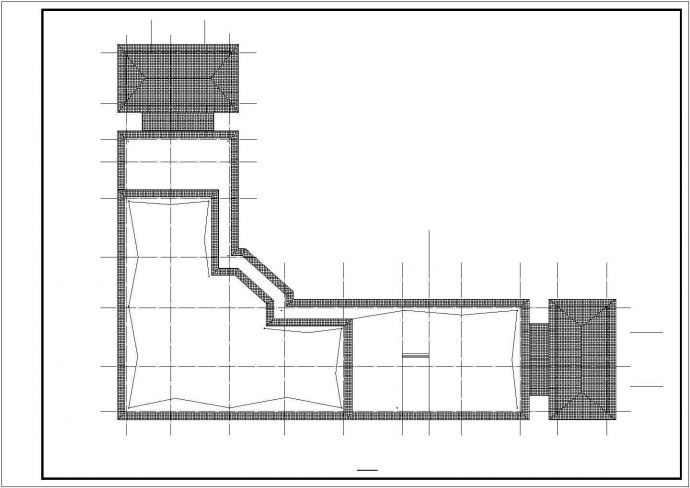 古梨园景观阁建筑设计图纸，含总图_图1