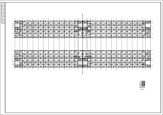 某4层框架厂房结构设计图_图1