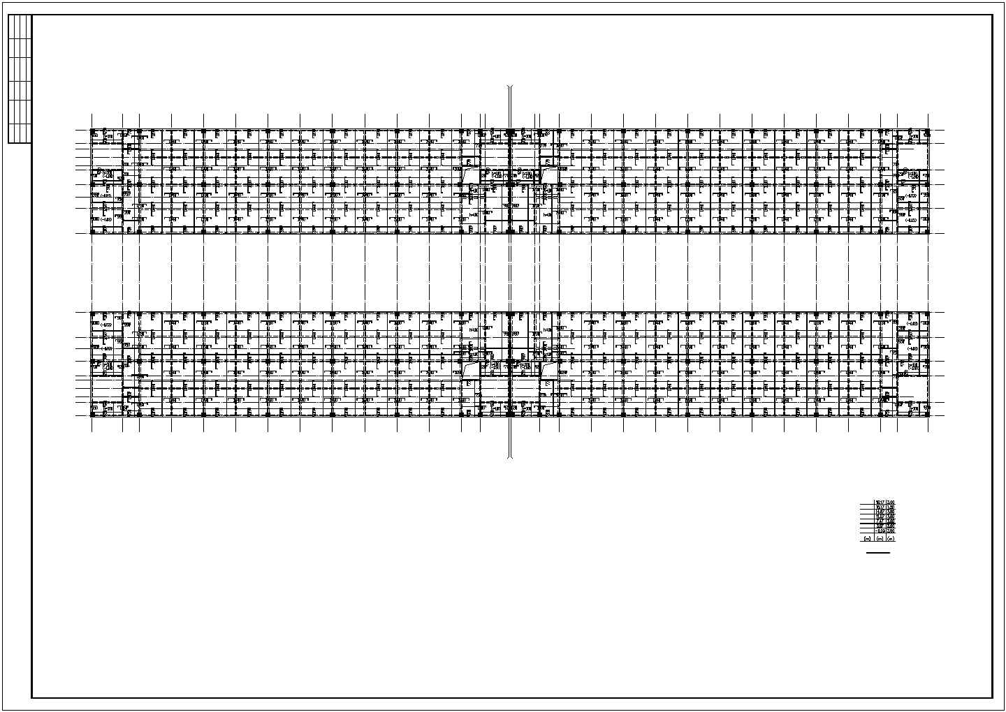 某4层框架厂房结构设计图