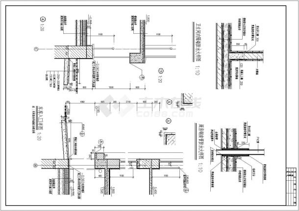 多种风格别墅设计建筑施工图纸-图二