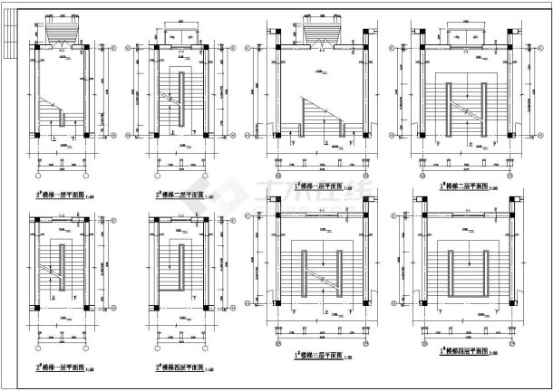 某学校建筑CAD参考示意图-图一