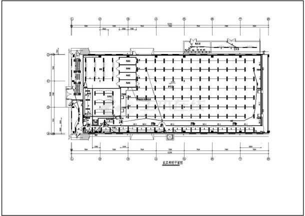 厂房电气布置cad参考图-图一