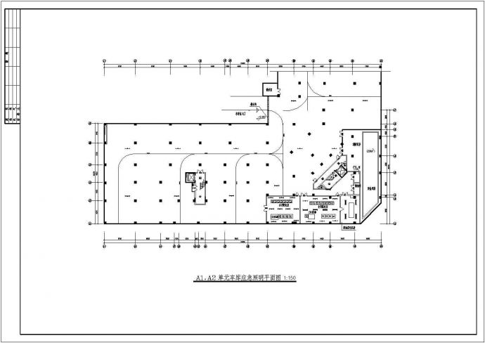高层住宅楼配电及照明系统施工图纸_图1
