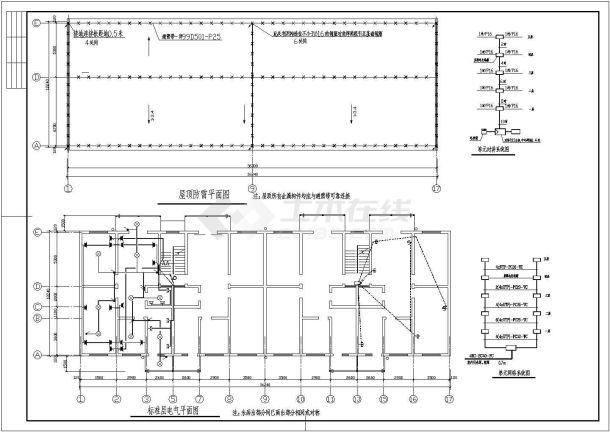 某别墅给排水建筑布置参考图-图二