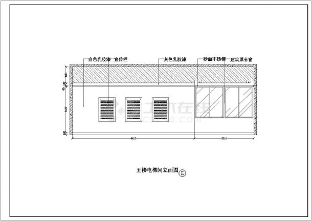 【江苏省】大型医院设计施工图图纸-图一