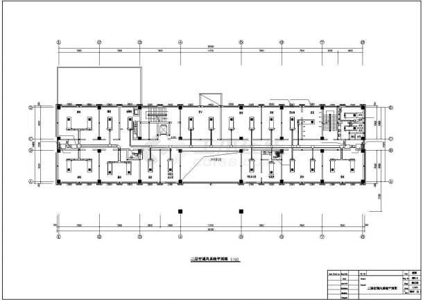 某地综合楼空调施工CAD系统图-图二