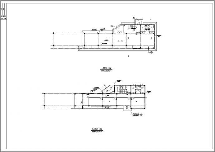 新建厂房建筑施工CAD参考图_图1