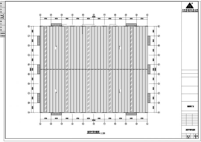 某公司建筑钢结构工程CAD图纸_图1