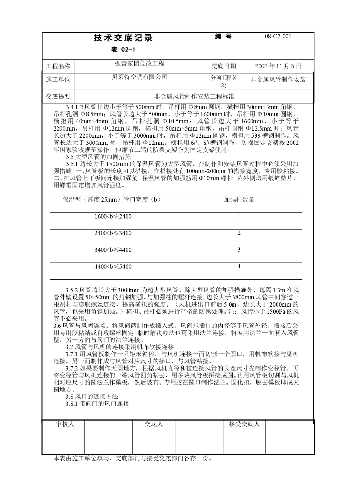 玻镁风管安装加工工艺-图二