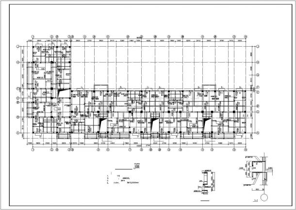 【海南】某框架住宅结构设计图-图二