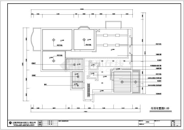 上海奢华住宅装修设计CAD基础套图-图一