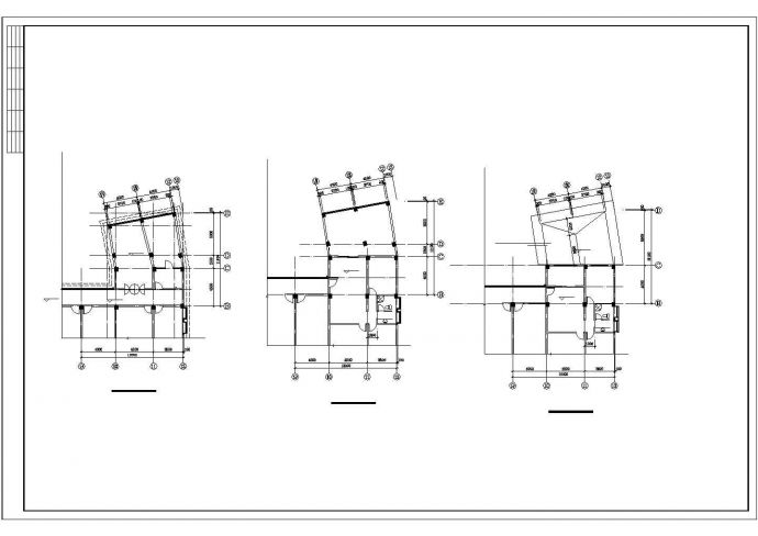 山西某地高档综合楼建筑规划CAD参考图_图1