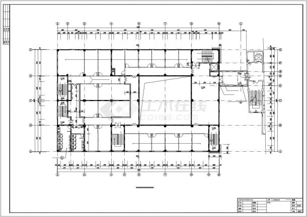 沿街综合楼全套建筑设计施工图-图二