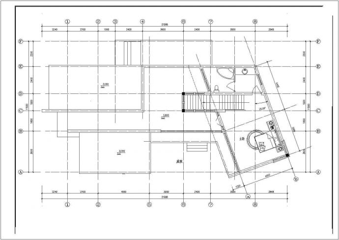 某地现代别墅方案建筑图（含效果图）_图1
