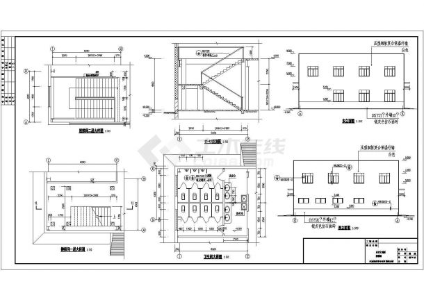 某二层18米钢结构标准化厂房建筑施工图-图二