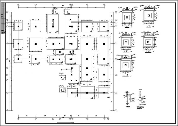 某地六层框架结构福利院结构设计施工图_图1