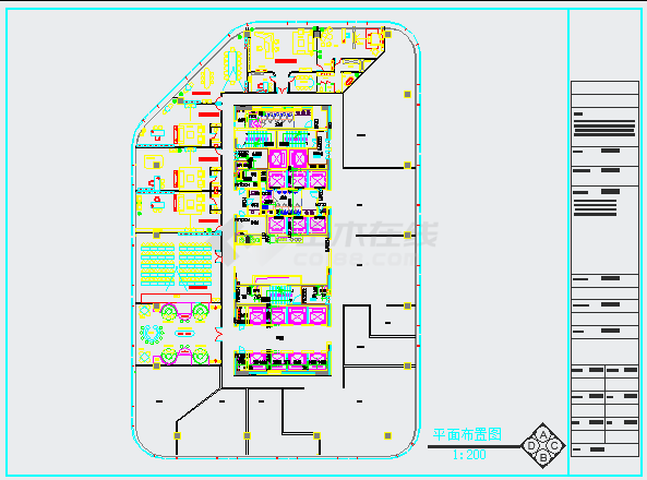  [Chengdu] Office decoration design drawing of a company - Figure 1