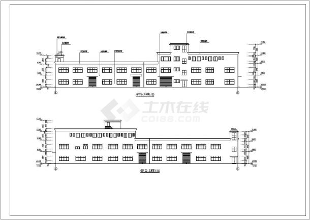 【江苏省】某厂房建筑结构施工图设计图纸-图一