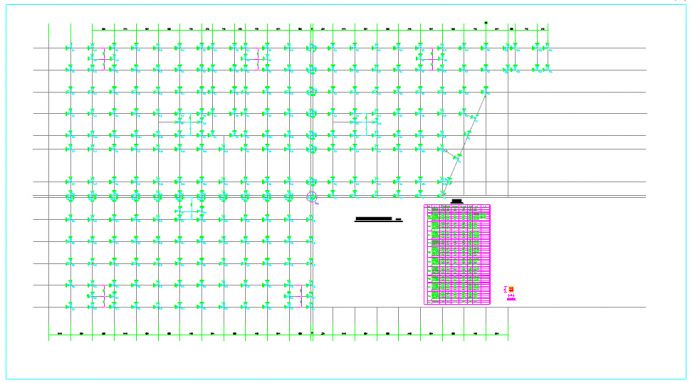 某框架结构医院结构设计施工图纸_图1