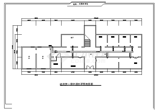 【陕西】大学纪念馆空调通风系统设计施工图（风冷热泵机组）-图二