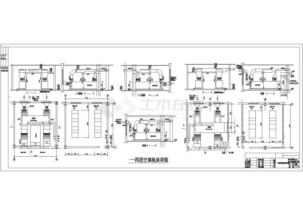 某商厦空调通风示意图-图一