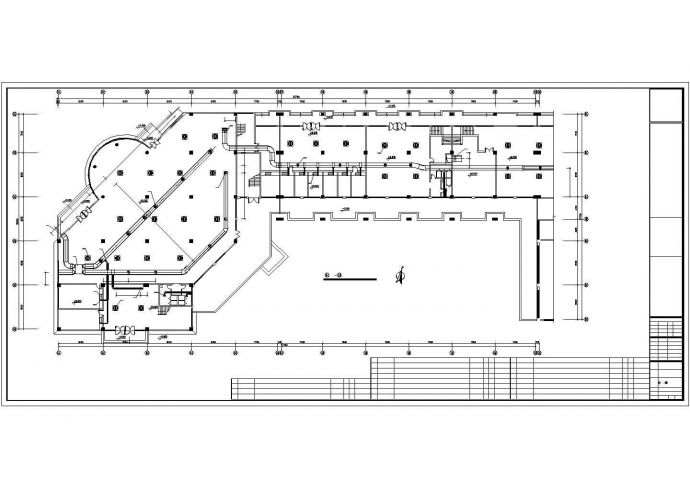 某城市大酒店中央空调CAD设计参考图_图1
