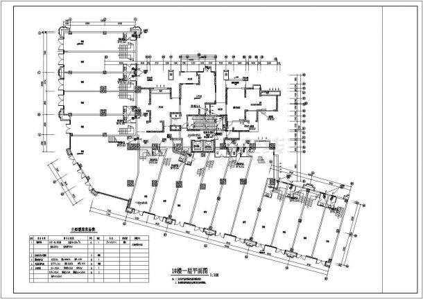 【四川】知名商业广场空调通风及防排烟系统初级设计图-图一