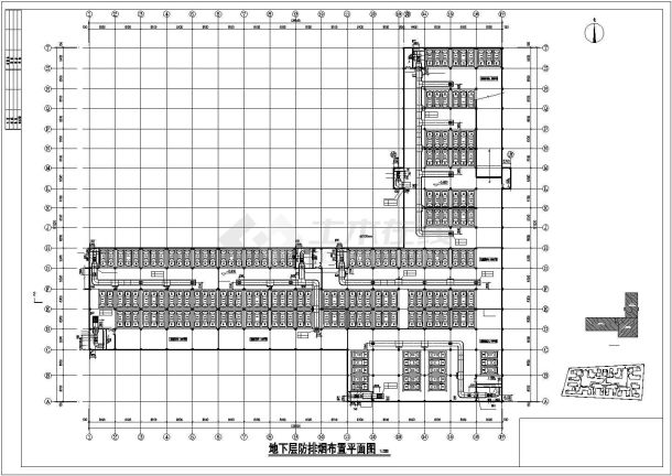【江苏】厂房地下室车库通风防排烟系统设计施工图-图一