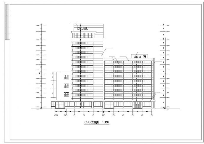 【青岛】火车站店建筑设计施工图纸_图1