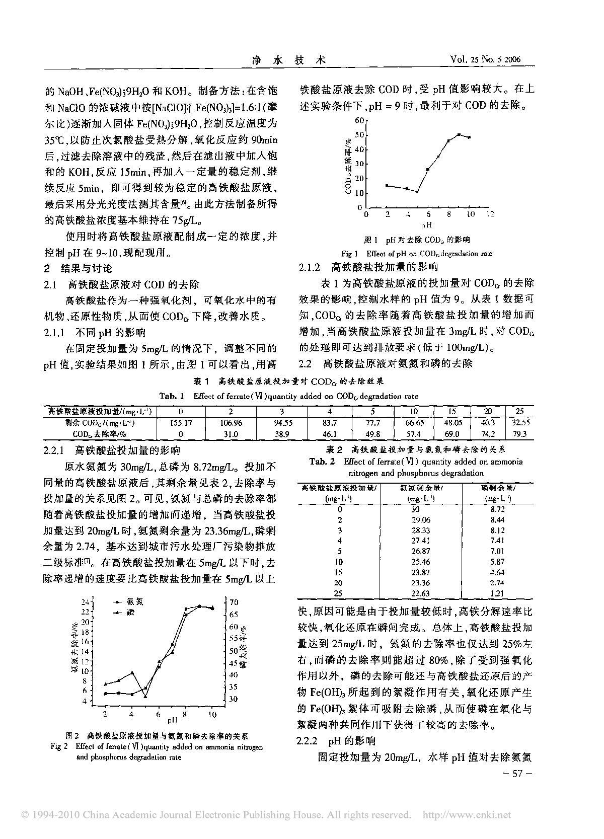 高铁酸盐原液在城市污水处理中的应用-图二