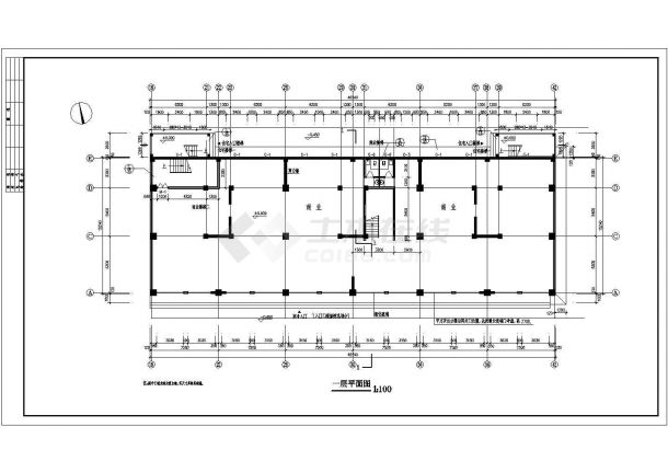 某住宅楼建筑全套CAD设计施工图-图一