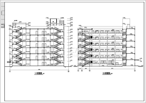 【徐州市】某医学院教学楼建筑施工图-图一