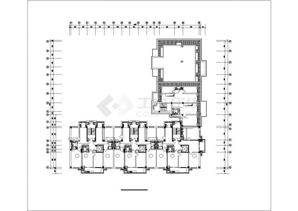 【吉林】小区高层商品房给排水及采暖施工 图（甲级设计）-图一