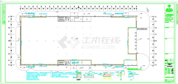 某地福建厂房报建电气CAD图纸-图二