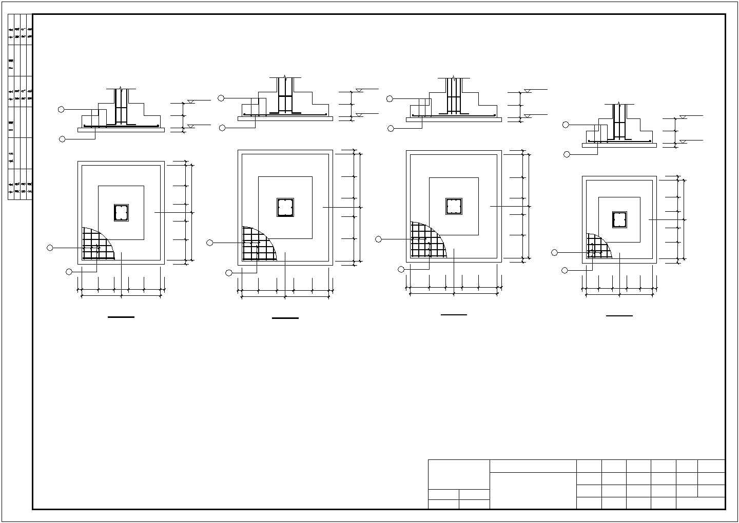 某6层框架结构住宅楼结构设计图