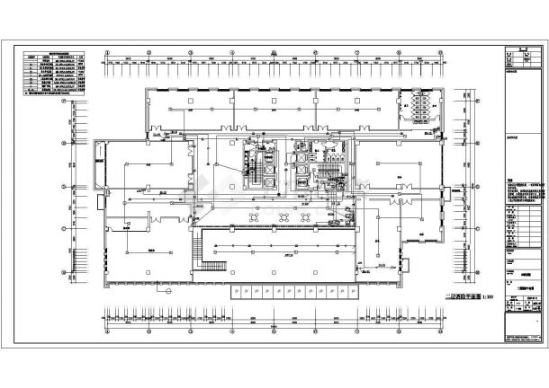 [安徽]大型科研楼全套电气施工图纸78张（包含人防设计）-图一