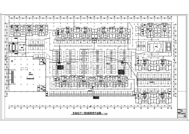 [宁夏]地下车库强电系统施工图纸-图二