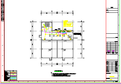 某工业厂房电气施工参考CAD详图-图二