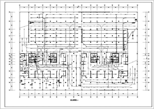 [山东]28层商住综合楼全套电气施工图纸（含楼宇自控系统)-图二